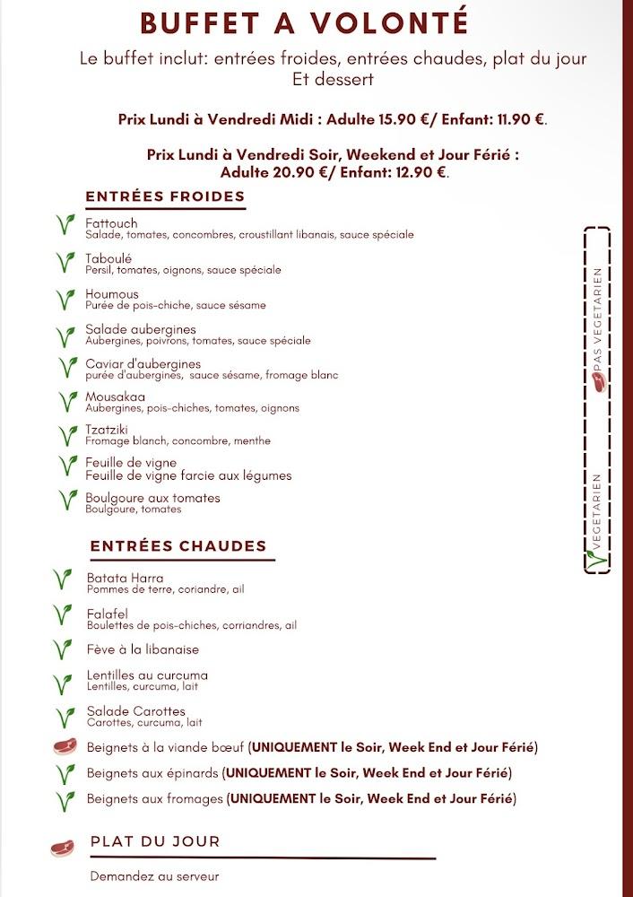 LiBeyrouth - Menu Image 2